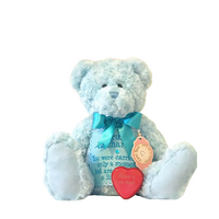 Baby Blue Teddy Bear Keepsake Urn 