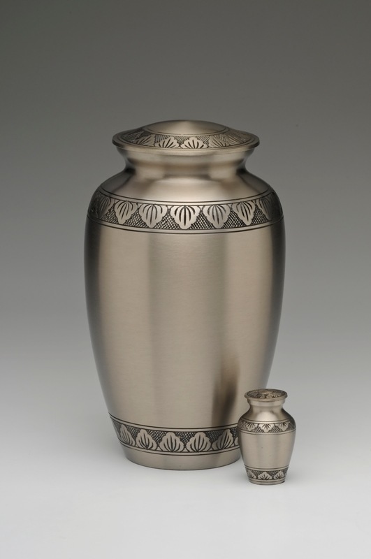 Cremation urn for ashes