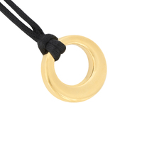 Eternity Circle Pendant - 18ct Gold Vermeil
