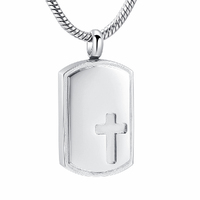 Engraved Cross Pendant