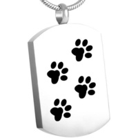 Paw Print Tag