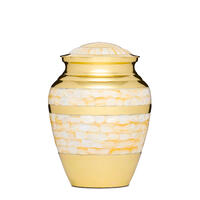 Mother of Pearl Gold Adult Urn