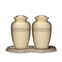 Brass Double Urn