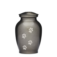 Silver Paws Alloy Urn Medium 7"