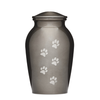 Silver Paws Alloy Urn Extra Large 10"