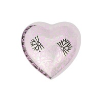 Pink Butterfly Heart Keepsake