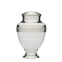 Elegant White Urn - Adult