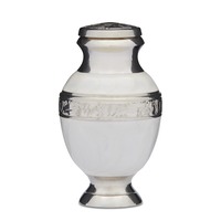 Elegant White Urn - Keepsake