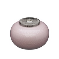 Pink and Silver Candle Urn - Adult