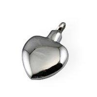 Stainless Steel Plain Heart