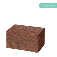 Carved Floral Tribute Box Large