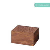 Carved Floral Tribute Box Medium