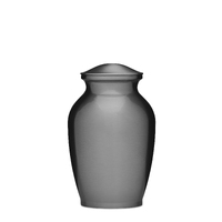 Silver Alloy Urn - 8"