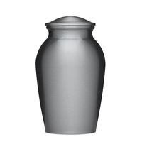 Silver Alloy Urn - Adult