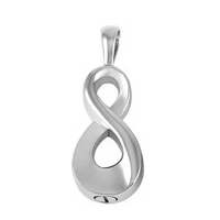 Infinity Cremation Jewellery Pendant 