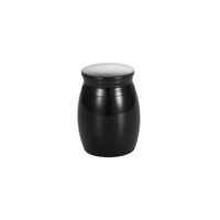 Mini Thimble Urn 30mm  - Black