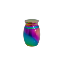 Mini Thimble Urn 30mm  - Rainbow