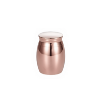 Mini Thimble Urn 30mm  - Rose Gold Tone