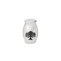 Tree Of Life Thimble Urn Silver Colour 30mm