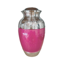 Pink and Silver Adult Urn - Limited Stock